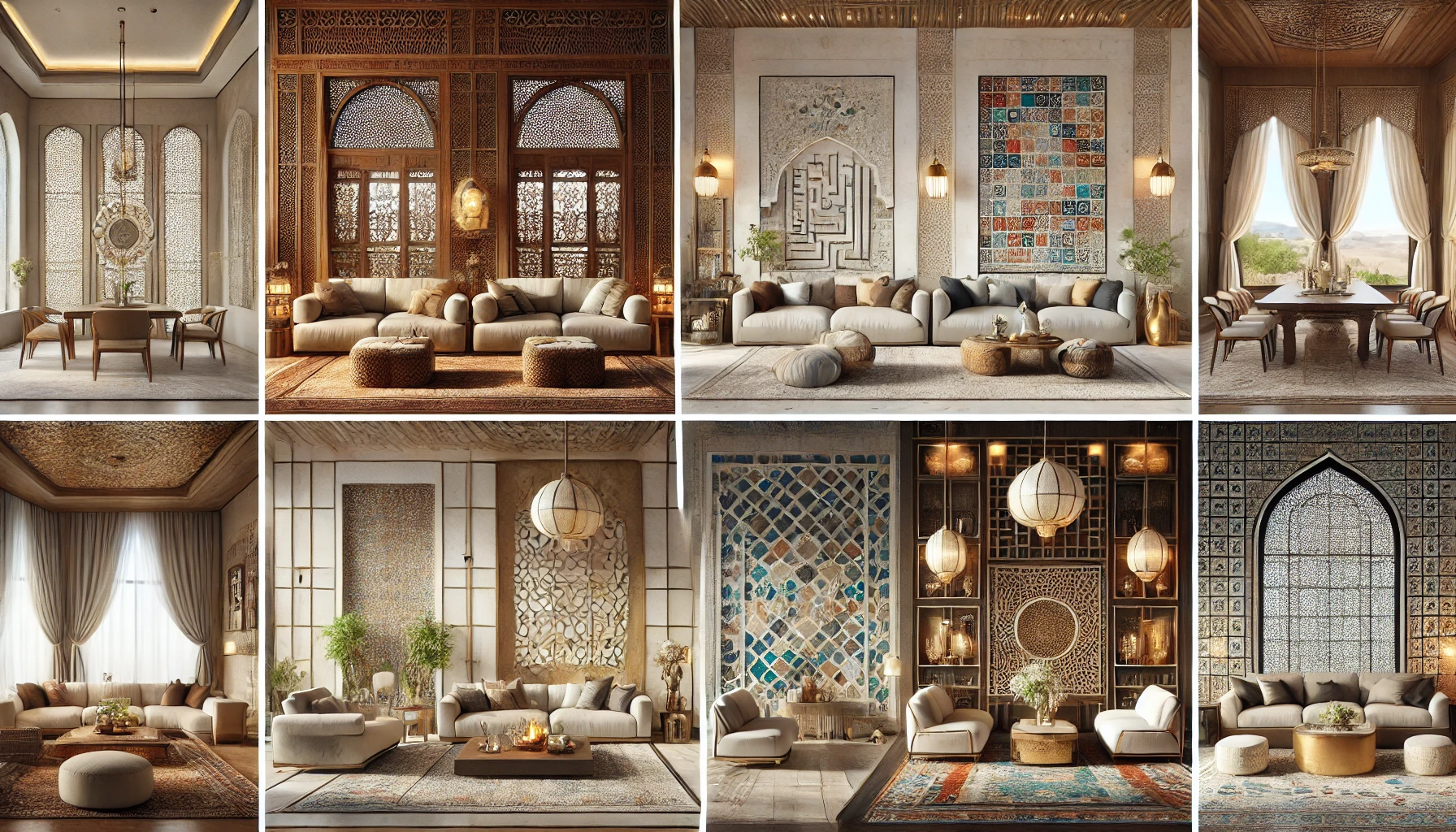 مقارنة بين أنماط الديكور المختلفة الشائعة في المنازل السعودية